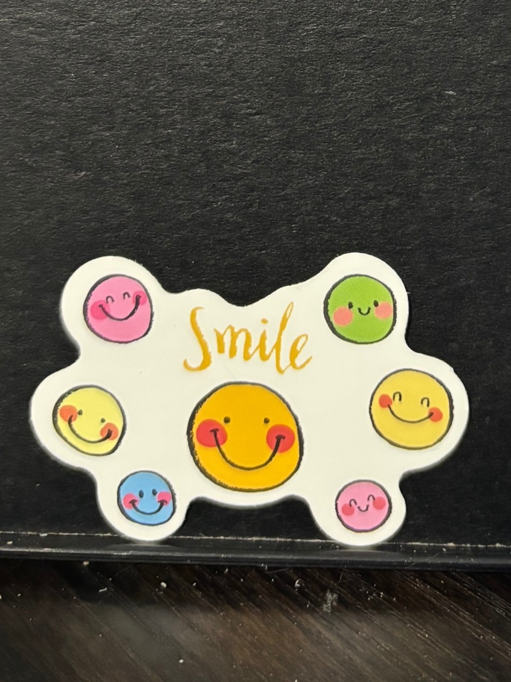 Smile smiley face  sticker